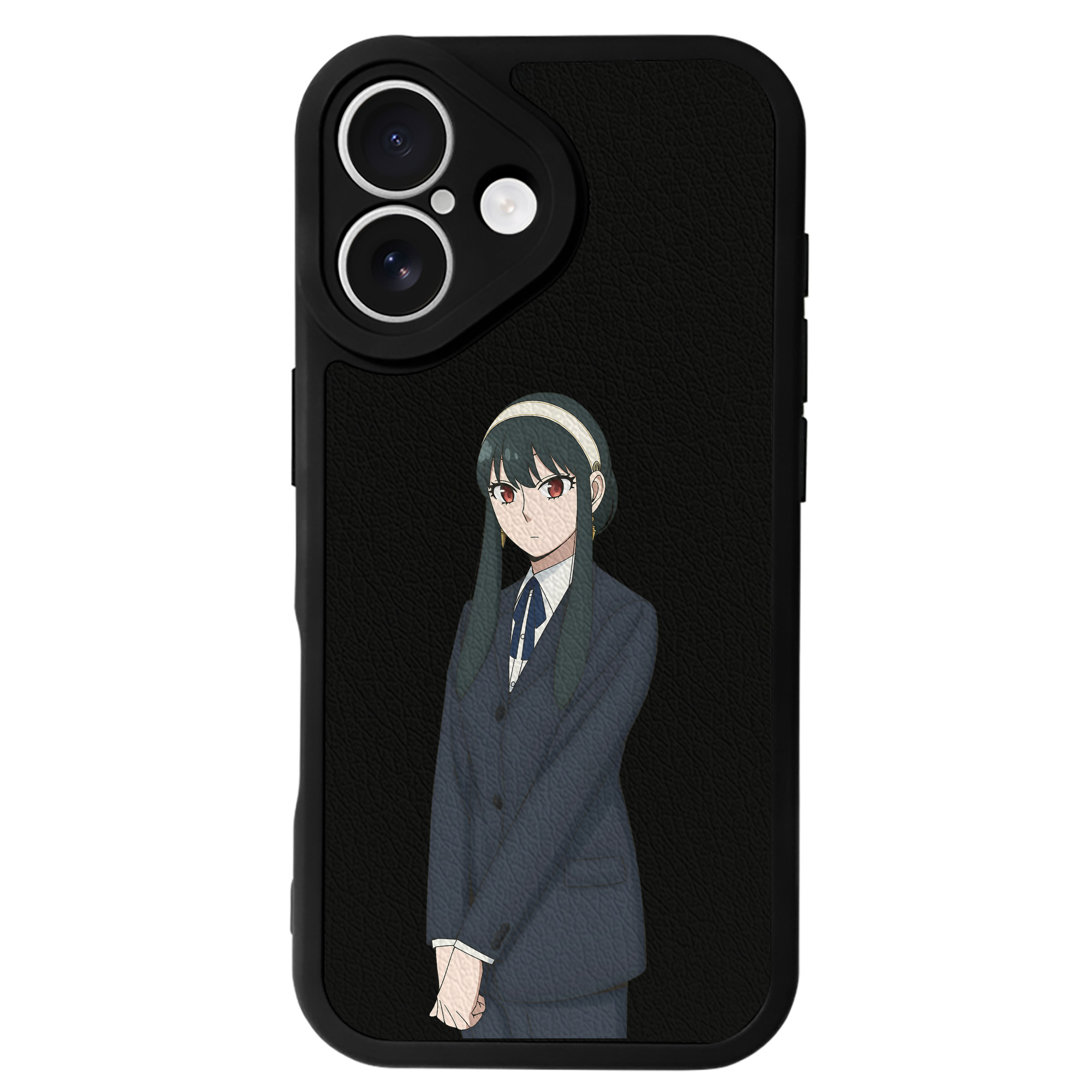 （画像用） SPY×FAMILY间谍家家酒 【iPhone 16シリーズ対応】シリコンスマホケース（レザー調） 材質：シリコン